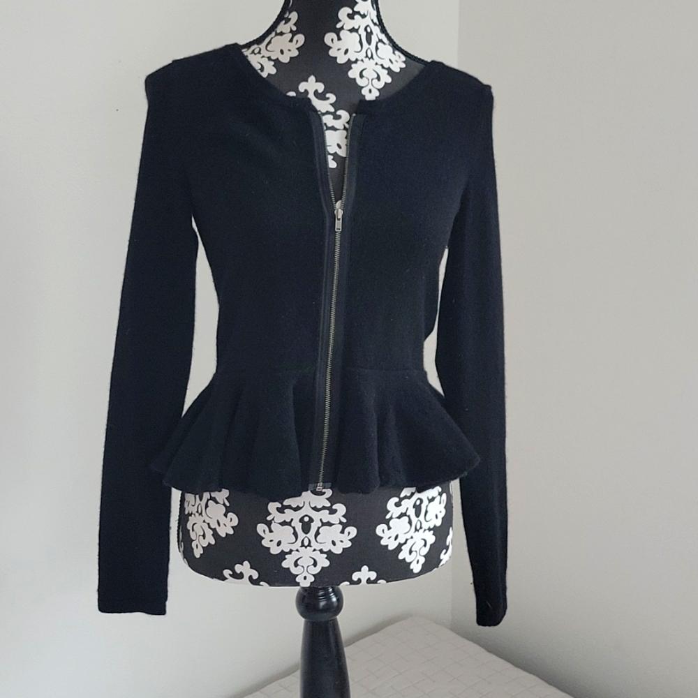 Christopher Fischer Black Sweater, Size S